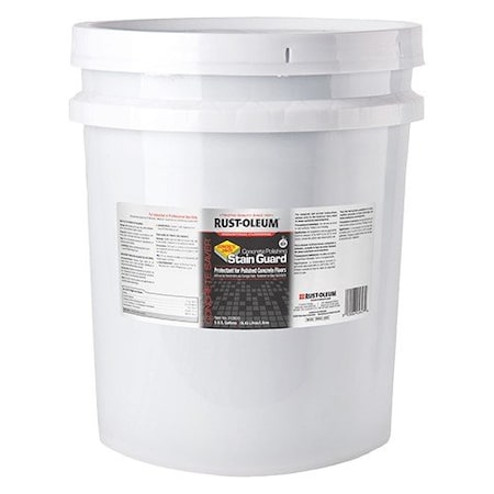 Rust-Oleum Polishing System, Concrete Polishing System, 5 gal, Clear 353635